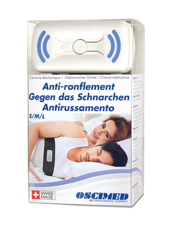 Ceinture électronique anti-ronflement et apnée - Oscimed