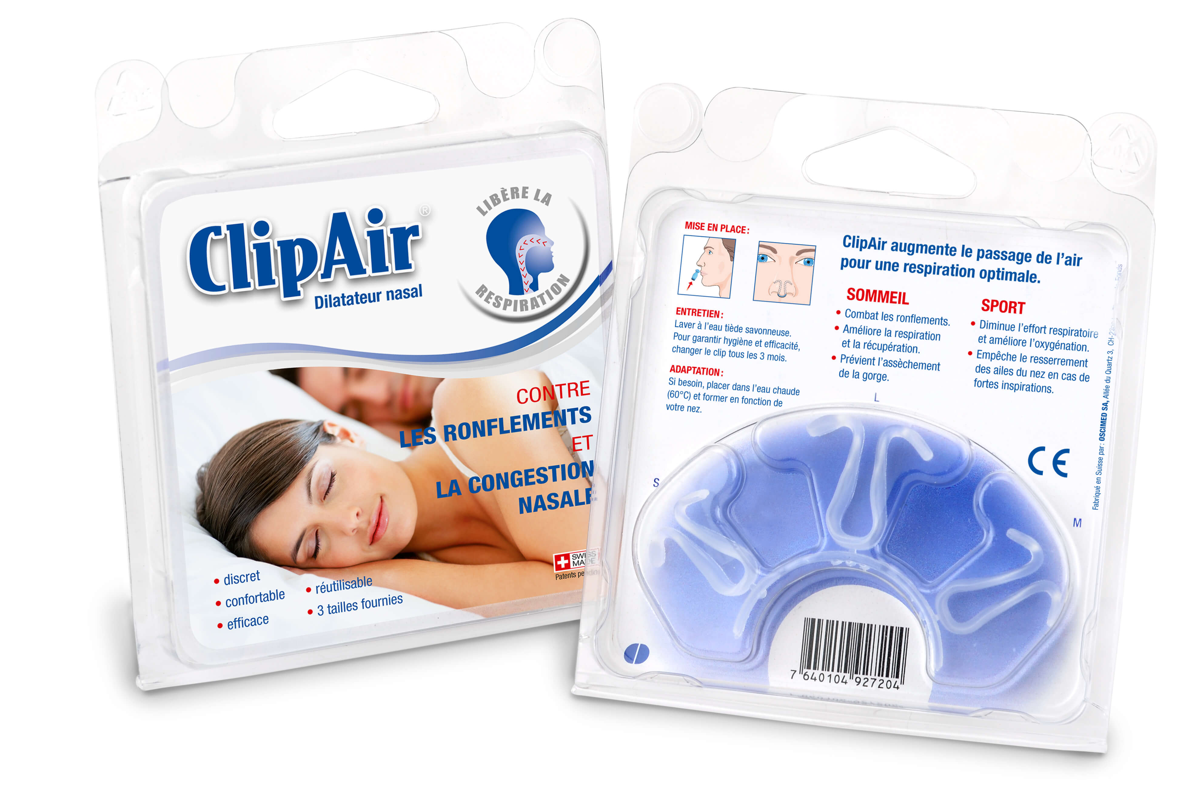 Écarteur nasal ASTERISK AC System pour masque mousse 3 couches