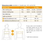 Guía de tallas Chaleco de posicionamiento antirronquidos 2.0